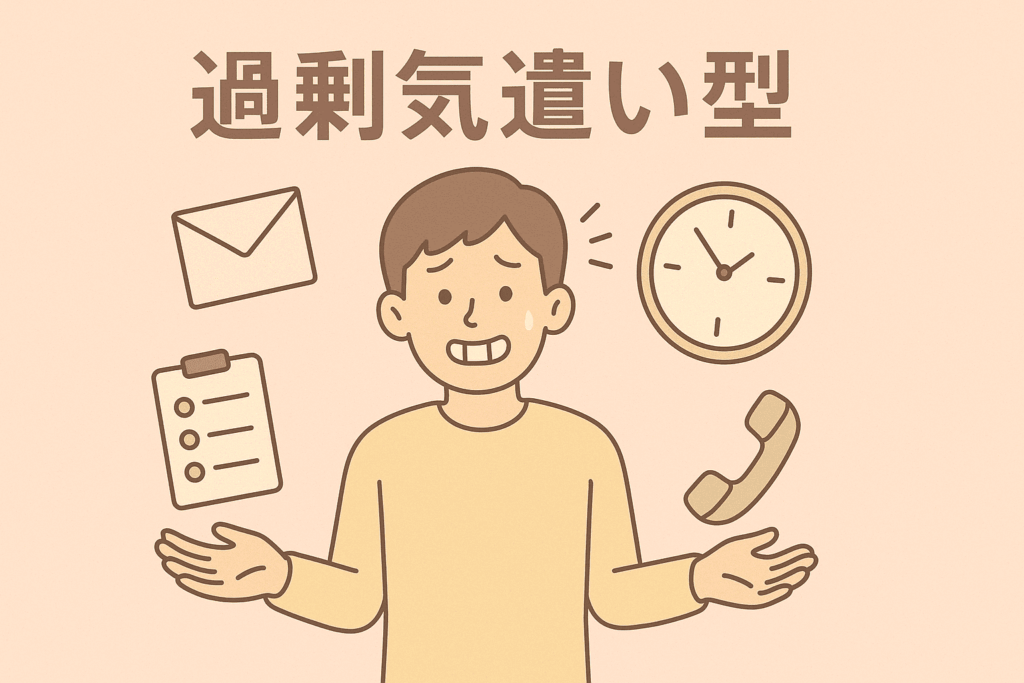 過剰気遣い型